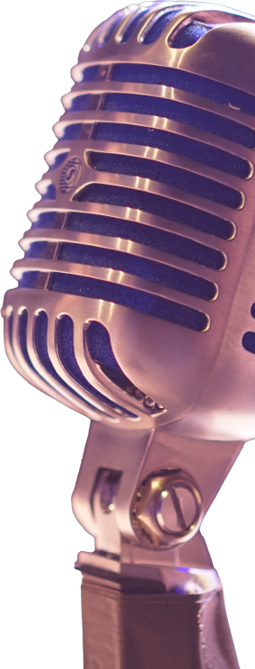 Image of old fashion microphone